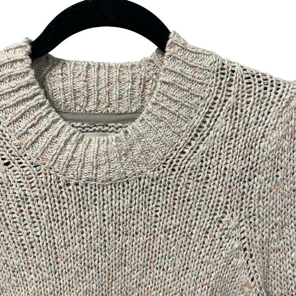 Brochu Walker Beige Multicolor Knit Pullover Sweater Womens XS - Picture 2 of 6